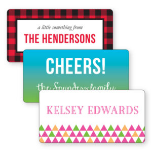 Personalized Gift Stickers