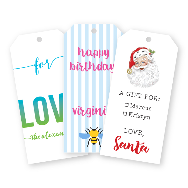 Personalized Large Gift Tags