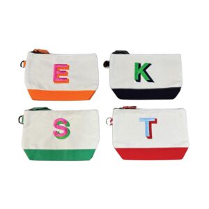 Embroidered Cosmetic Bags/Pouches and Totes